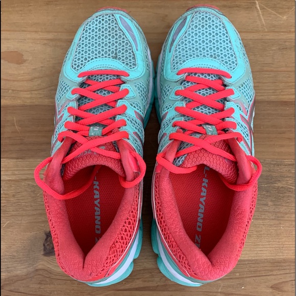 Asics Gel-Kayano 21 T4H7N Running Women’s Shoe 8 - Picture 4 of 6